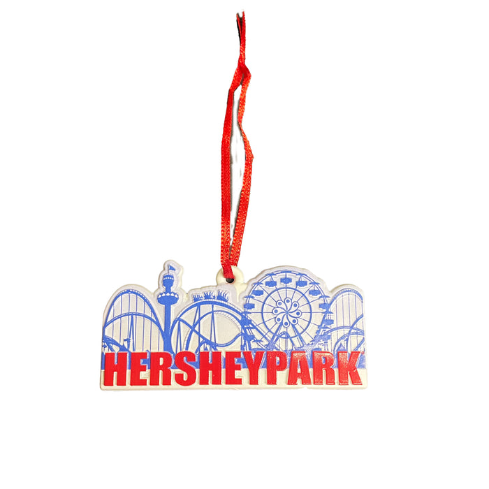 Hersheypark Electroplate Skyline Ornament