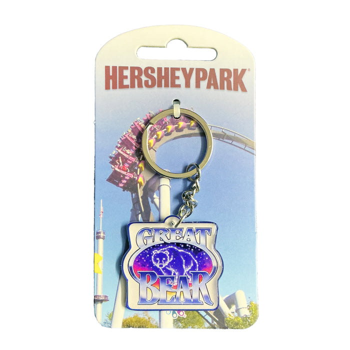 Hersheypark Coaster Keychains