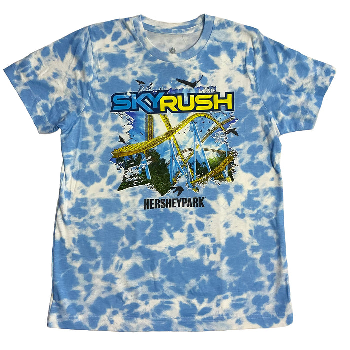 Hersheypark Skyrush Tie-Dye T-Shirt