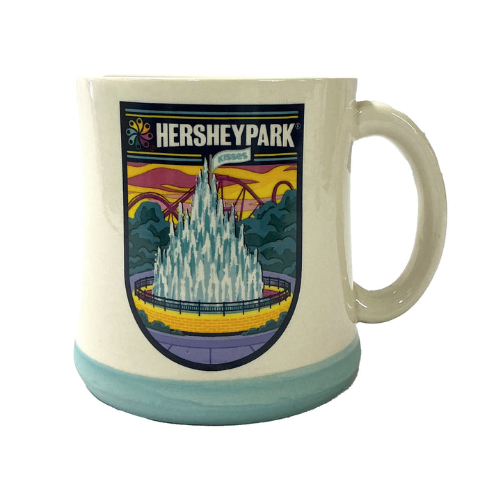 Hersheypark KISSES Fountain Mug