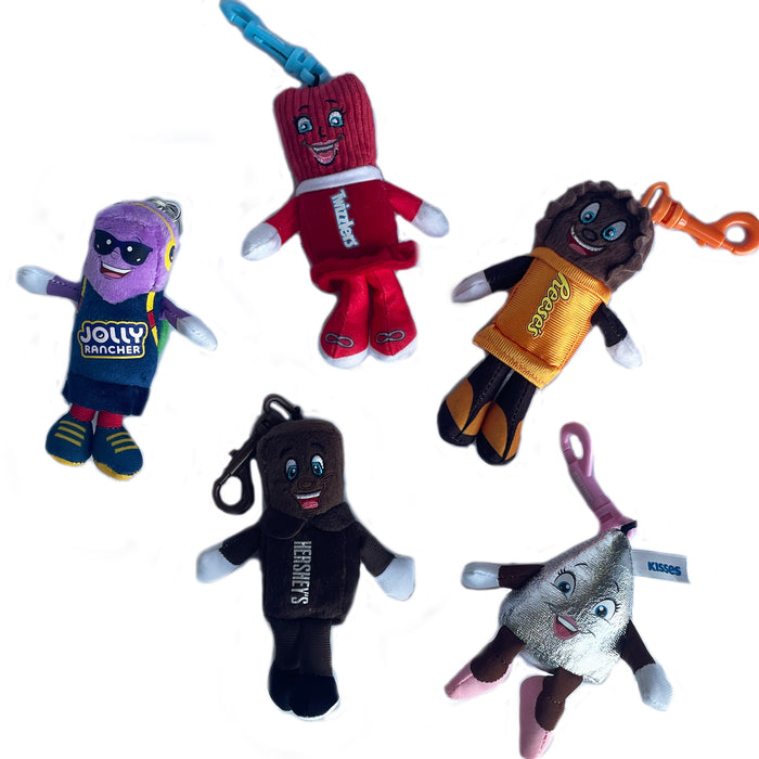 Hersheypark Character Plush Backpack Clip