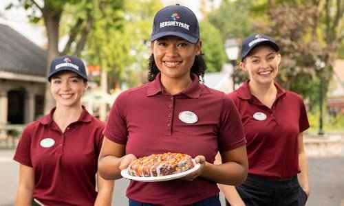 food and beverage employees at hersheypark